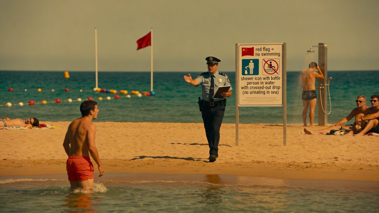 Za chto v Ispanii na more mozhno poluchit shtraf prosto kupajas